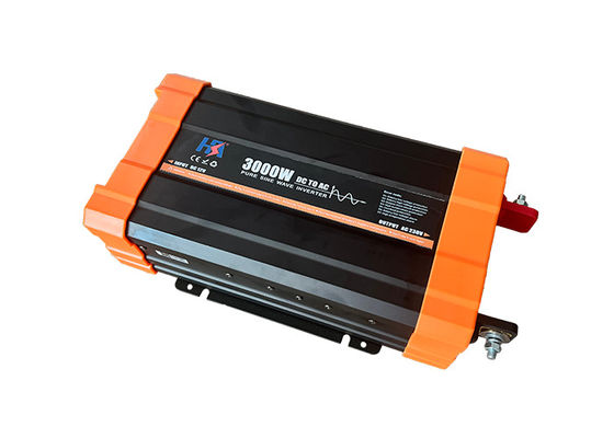 Invertisseur de puissance domestique de la série HAS 3000w utilisé pour l' alimentation en courant continu de voiture à courant alternatif avec panneau d'affichage de commande filaire