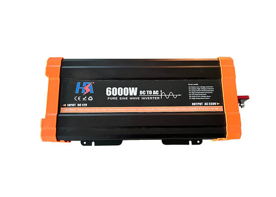 HAS Fabrication Inverseur électrique à domicile 6000w haute puissance haute efficacité DC à AC Inverseur utilisé à la maison / en extérieur / voiture / bateau